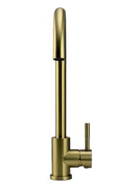 Robinet de cuisine Pure.Sink Elite Steel Stream en acier PVD or brossé PS8044-60