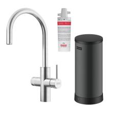 Franke Maris water hub 7L chaudière 3-en-1 avec robinet d'eau bouillante électronique tactile en acier inoxydable 160.0715.718