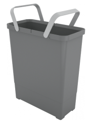 Franke Seau Rectangulaire en Plastique - 12 Litres pour Système de Tri des Déchets Sorter Garbo 45 133.0251.265
