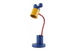 Lampe de bureau MOUSE, 5495, max.250V, 50/60Hz, 1*E27, max.25 W, dia.8 cm, IP20, marine/jaune