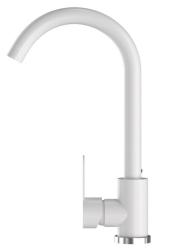 Veritas Robinet de Cuisine Graniteland Blanc avec bec pivotant 1208969531