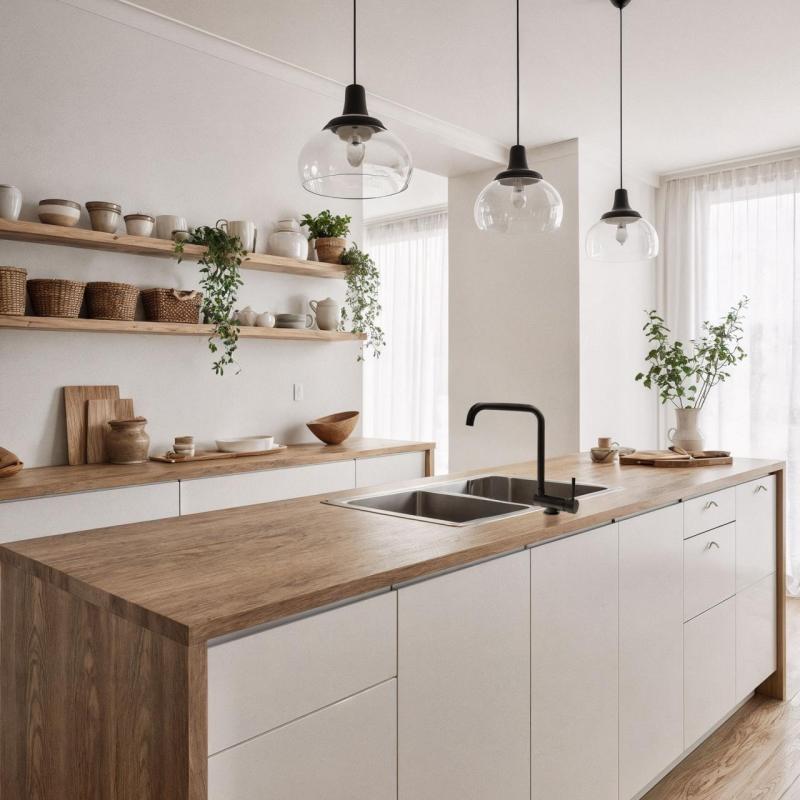 Mitigeur de cuisine Graniteland Serenity noir avec bec repliable 1208969533