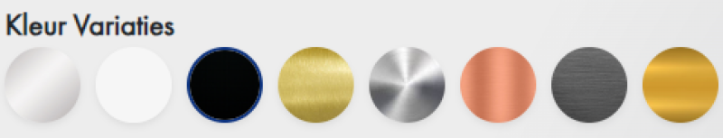 Évolution de l'eau Flow mitigeur thermostatique de douche à trois voies avec douchette et pomme de douche principale light gold 250mm T131TN25WGE