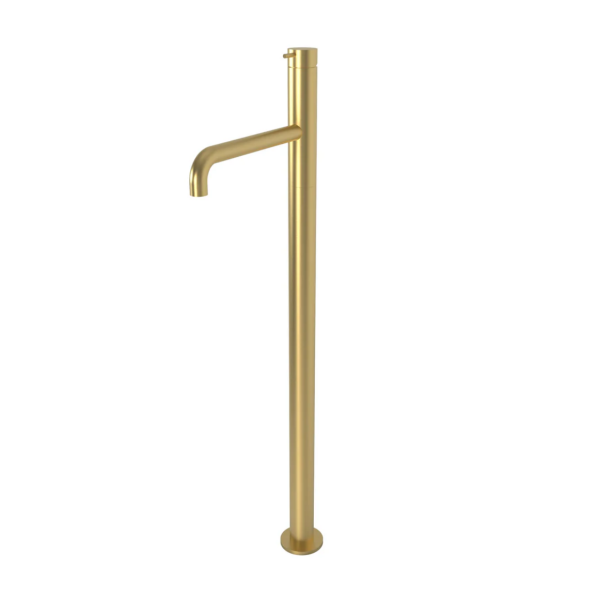 Waterevolution Flow robinet de baignoire autoportant light gold T134WGE