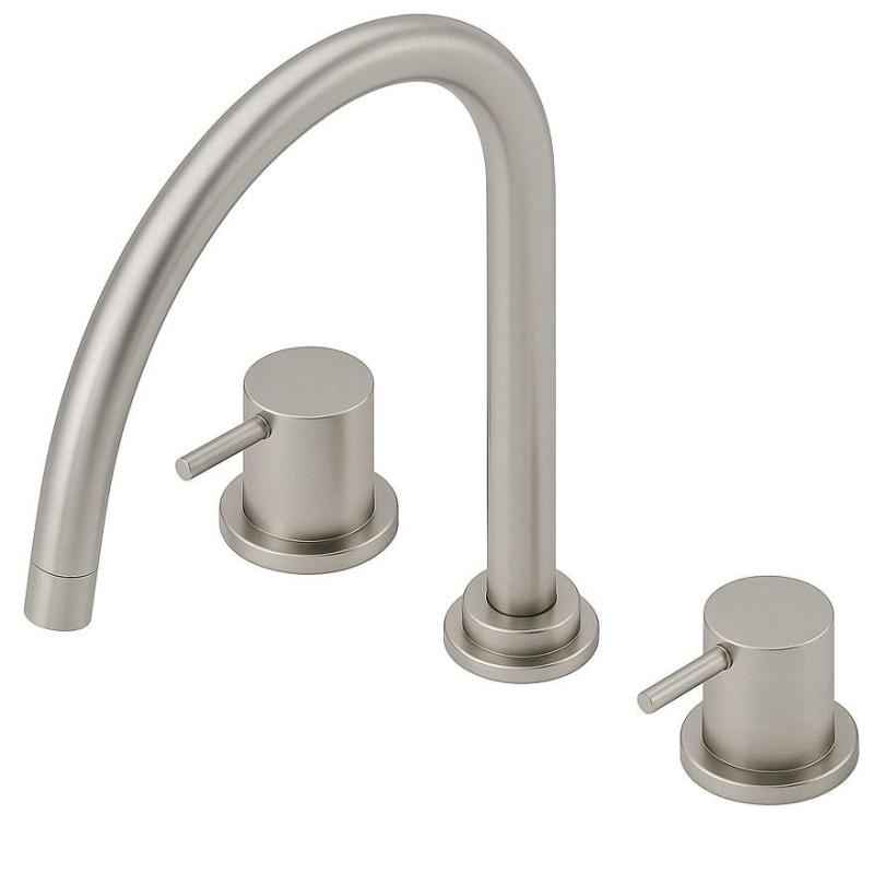 Waterevolution Flow 3-gats keukenmengkraan met draaibare uitloop en gefilterd water aansluiting RVS T152UIE