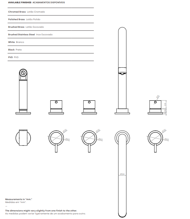 Waterevolution Flow mitigeur de cuisine 5 trous avec douchette extractible et connexion pour eau filtrée en laiton T154ULE