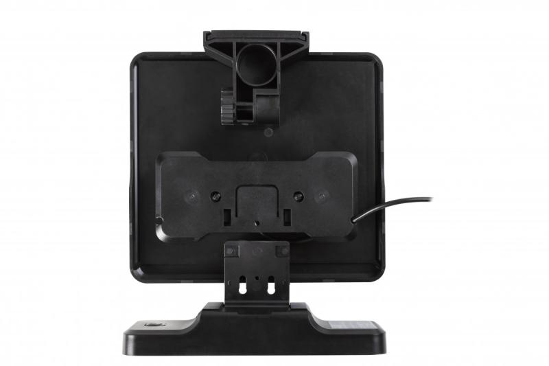 Luminaire solaire avec capteur de mouvement et crépusculaire DAVOS, LED, 1000lm, 4000K, 2000mAh, IP54, noir