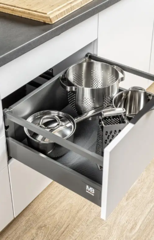 Tapis de cuisine antidérapant Decor Cutle 480x5000mm blanc 1208969952