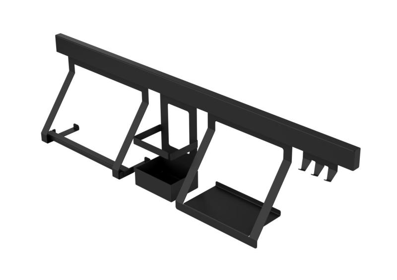 Epka Luxion Rails de Cuisine 80 cm Métal avec Fixation Invisible Noir 1208969960