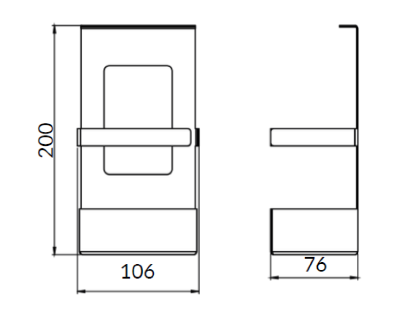 Panier Epka Luxion pour Rails de Cuisine Métal Noir 1208969965