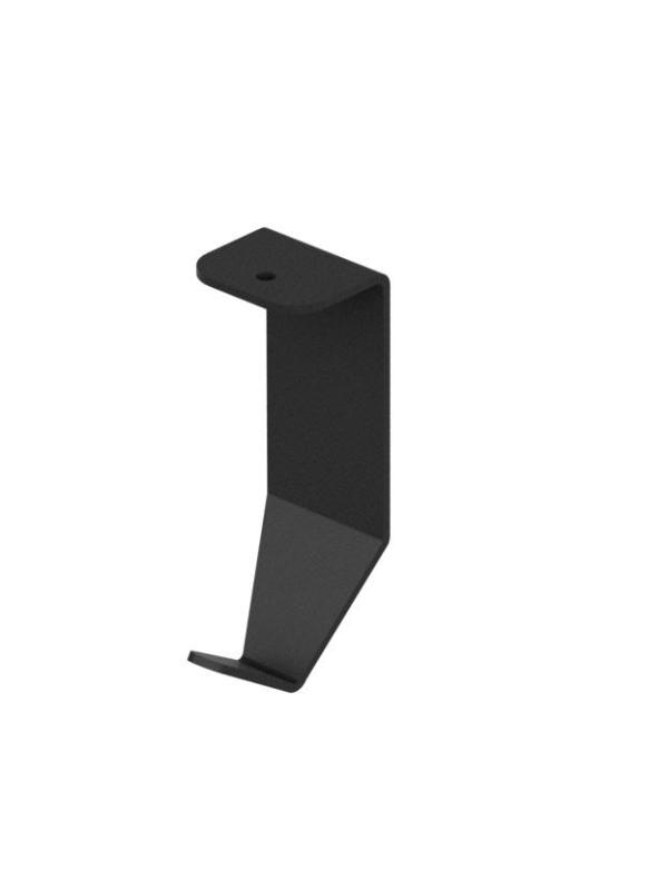 Kit de Rails de Cuisine Epka Luxion 60 cm avec Accessoires Métalliques avec Fixation Invisible Noir 1208969981