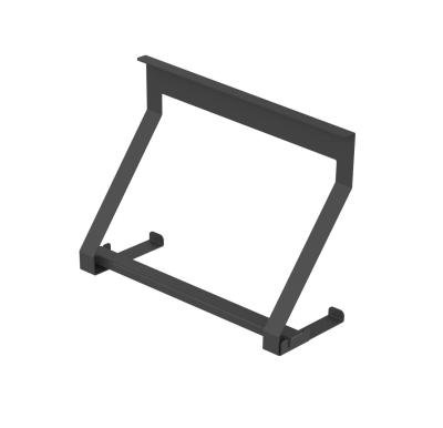 Ensemble de rails de cuisine Epka Luxion 100 cm avec accessoires métal à fixation invisible noir 1208969984