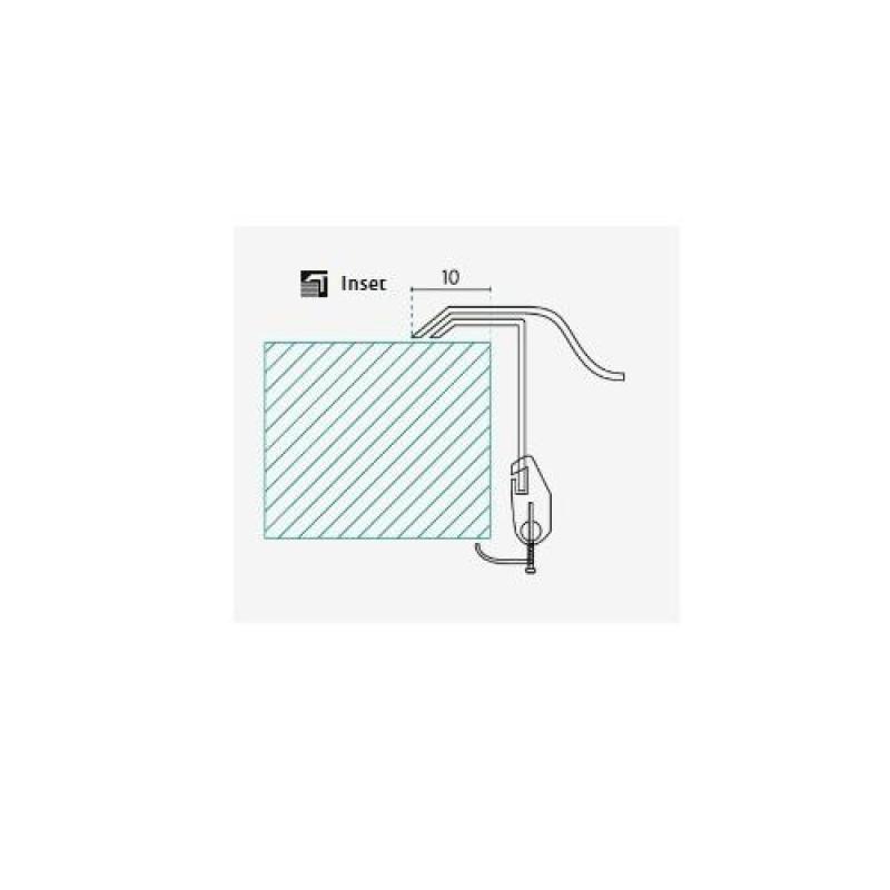 Évier rond en inox Banka R18380, 45 cm, montage en surface 1208970055