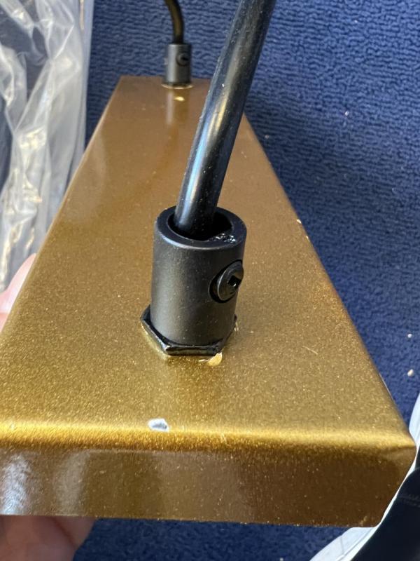 OUTLET Cadre Endommagé Décor Avelin suspension avec cadre rectangulaire doré largeur 80 cm 2287