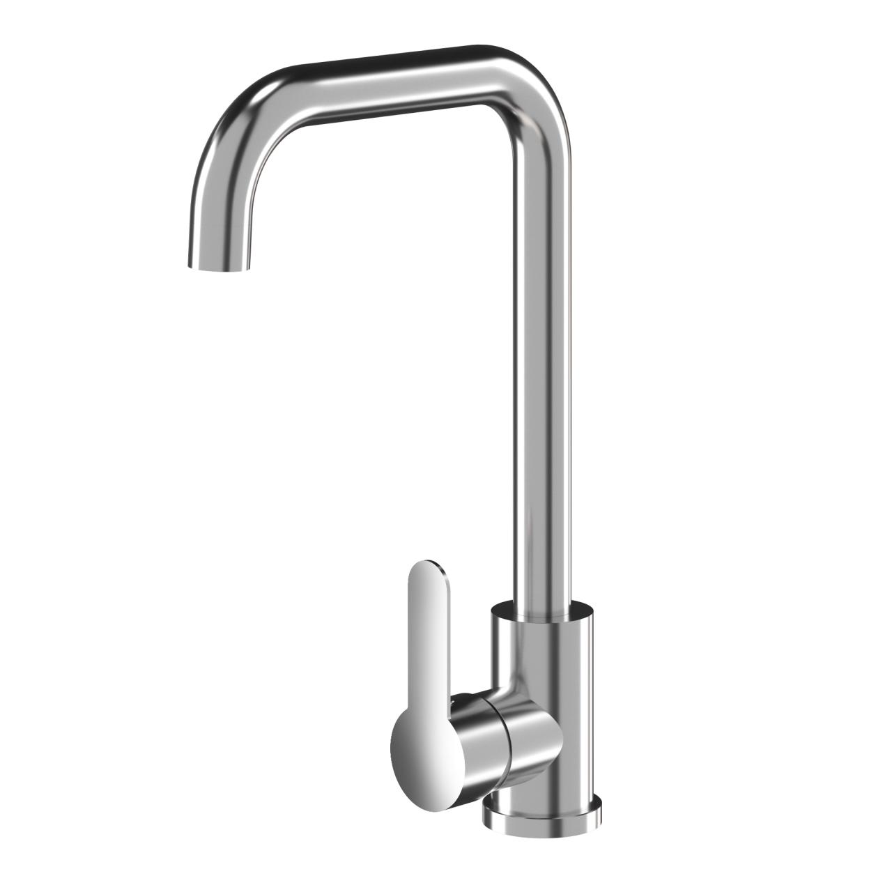 Robinet de cuisine Graniteland Stellar Chrome avec bec pivotant 1208970667