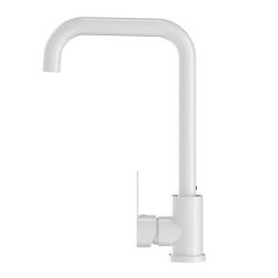 Robinet de cuisine Graniteland Stellar Blanc avec bec pivotant 1208970668