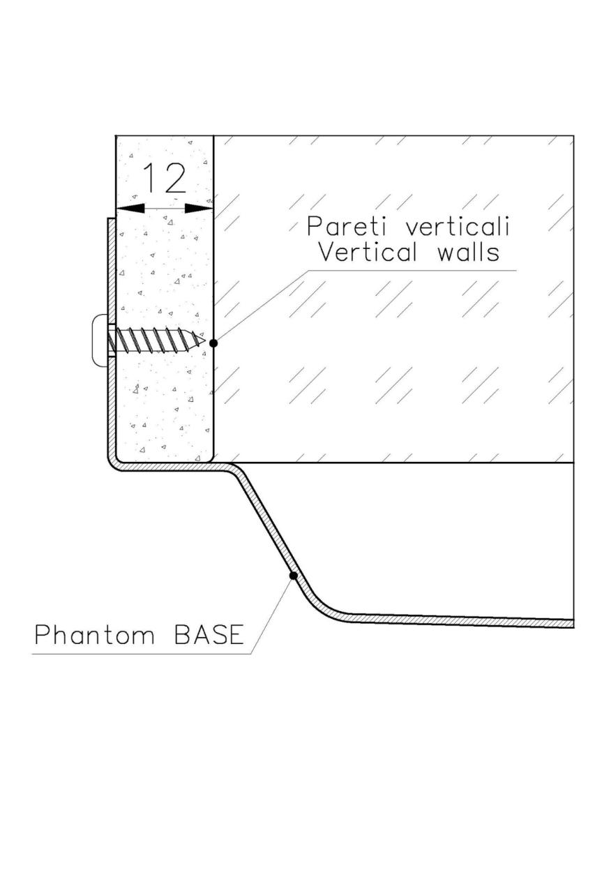 Plaque de base en acier inoxydable Foster Phantom pour évier de plan de travail encastré 71x40cm en céramique, pierre naturelle et surface solide épaisseur 12mm 1208970721.