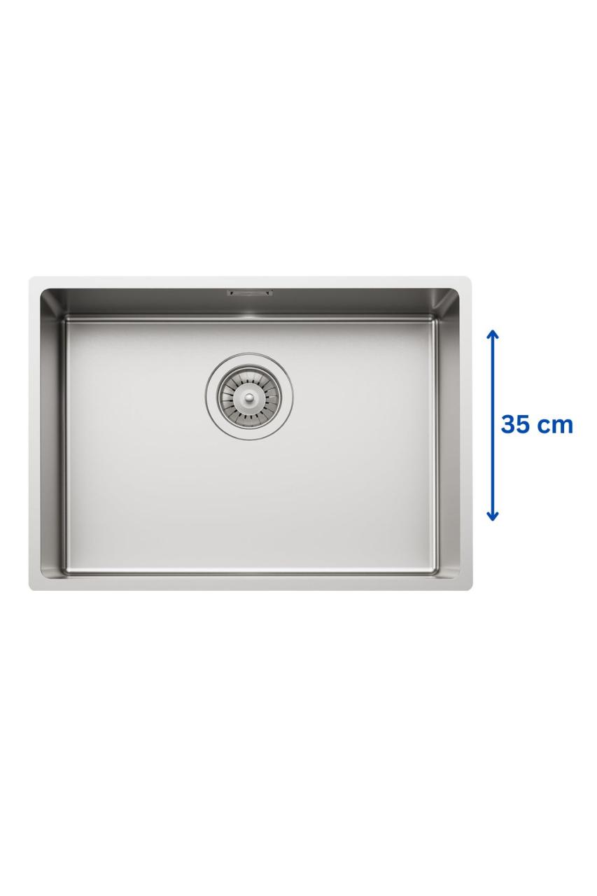 Foster L35 Spécial Évier en Inox de 35 cm de long 50 x 35 cm Sous-plan 1208970723