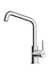 Franke Lina U Robinet de Cuisine avec Bec Pivotant Chrome 115.0728.473