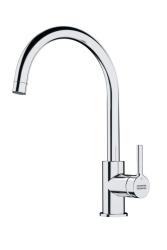 Franke Lina XL Robinet de Cuisine Chromé avec Bec Pivotant 115.0693.228