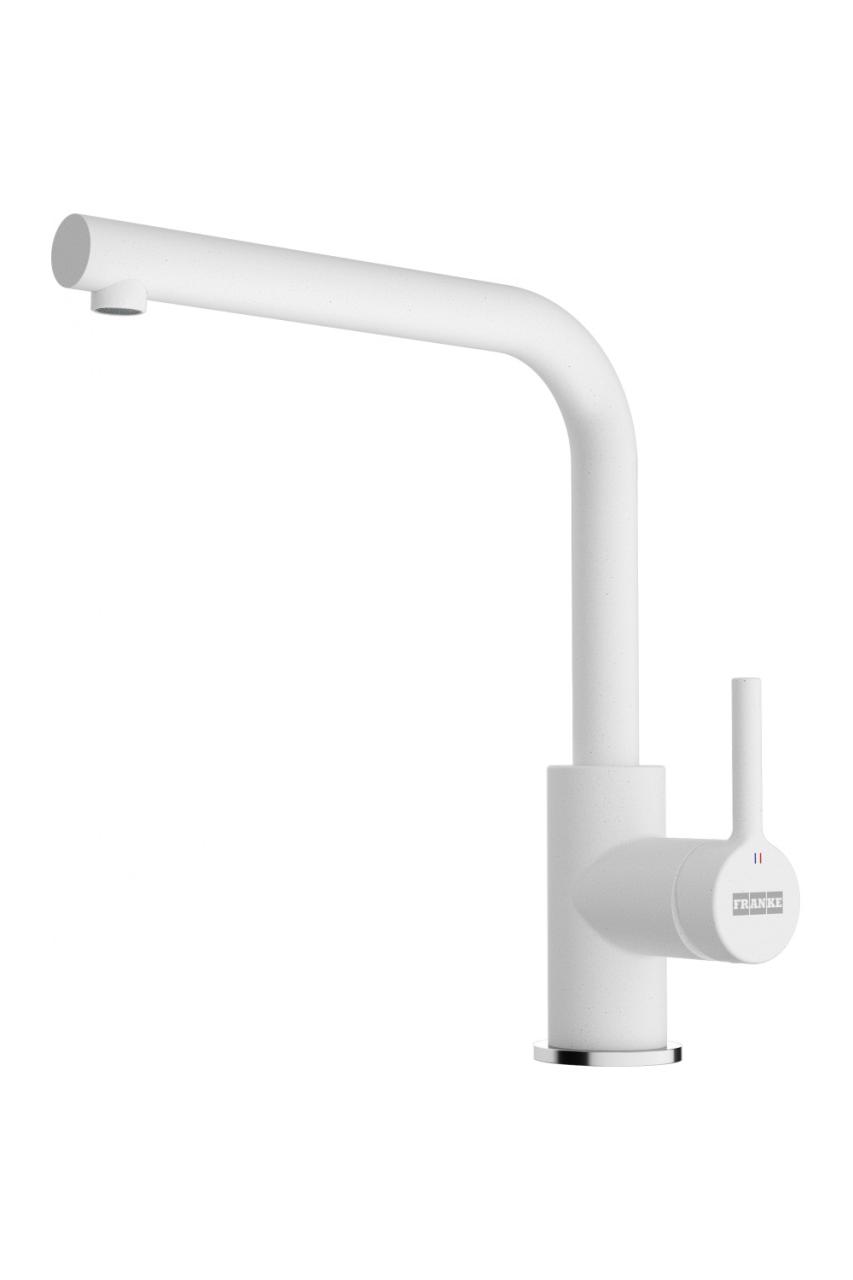 Franke Lina L Robinet de cuisine avec bec pivotant Polar White 115.0728.479