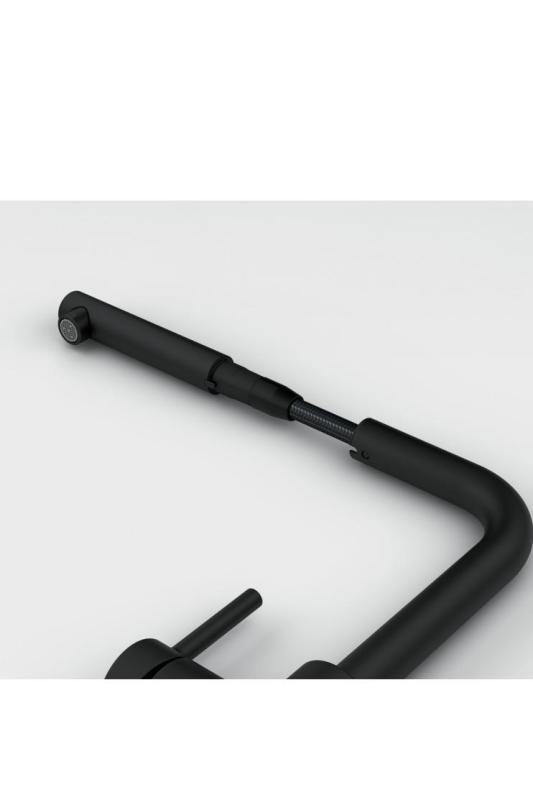 Franke Lina L Robinet de cuisine Crème de café avec Bec Extractible 115.0728.488