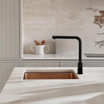 Pure.Sink Exclusivo Évier en cuivre 34x40 cm rayon 10mm sous-montage, montage à fleur et montage en surface PEX3440-62