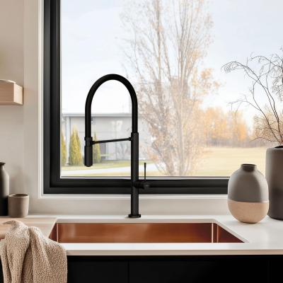Pure.Sink Exclusivo Évier en cuivre 50x40 cm rayon 10mm sous-plan, à fleur et sur plan PEX5040-62