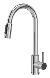 Robinet de cuisine Quadri Viora Chromé 3 voies avec une connexion supplémentaire pour l'eau filtrée 1208971405