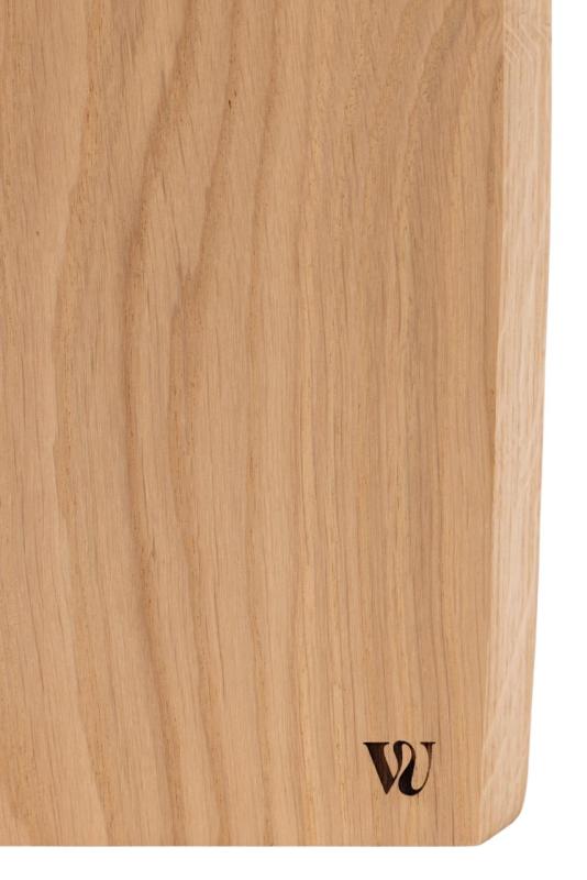 Woodsea Chop-Chop Oak XL - Planche à découper en chêne 50x24cm avec poignée en cuir 1208971542