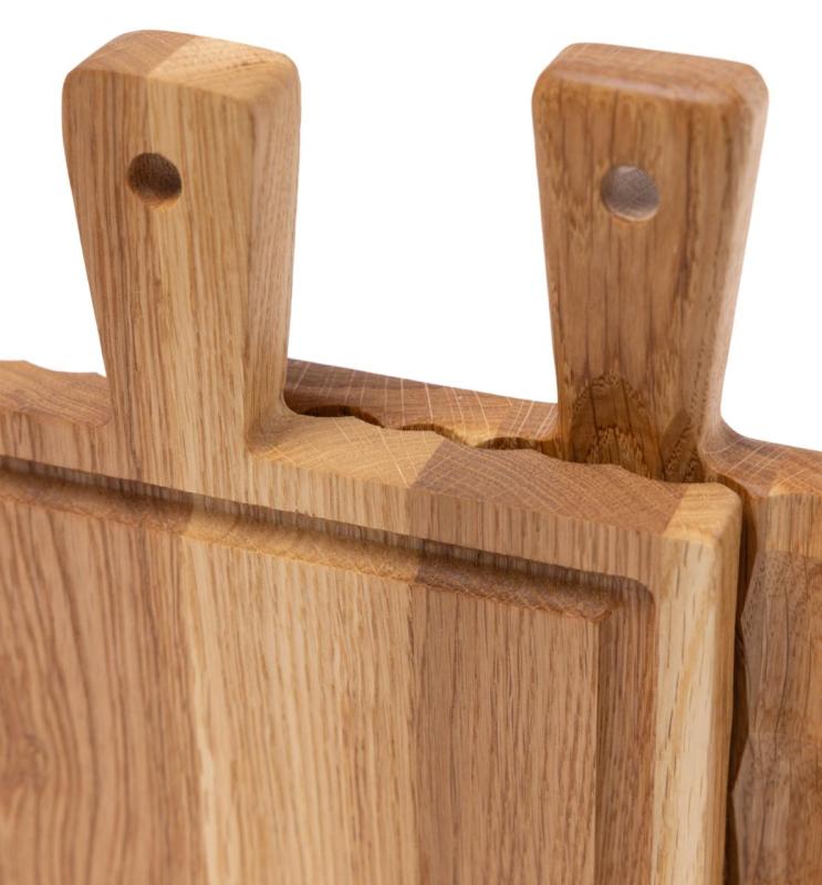 Dunes de Woodsea Chêne M - Planche à découper en chêne Dunes 34x26cm 1208971546