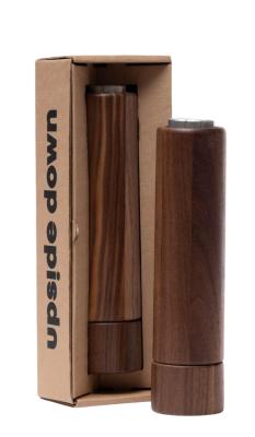 Woodsea Upside Down Noix - Moulin à sel en noix de bois Ø5.4x22.5 cm 1208971593