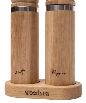 Woodsea Spice - Moulin à poivre en chêne Ø5x28 cm 1208971596