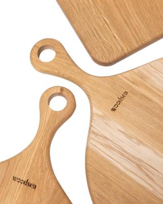 Woodsea Native S - Planche à Pizza en Chêne Rond Ø25x2 cm 1208971611