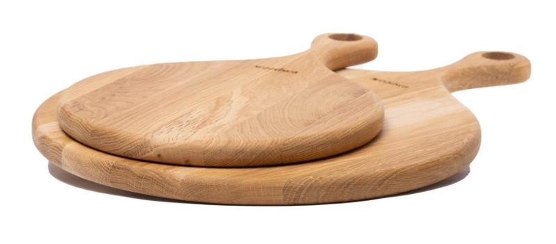 Woodsea Native S - Planche à Pizza en Chêne Rond Ø25x2 cm 1208971611