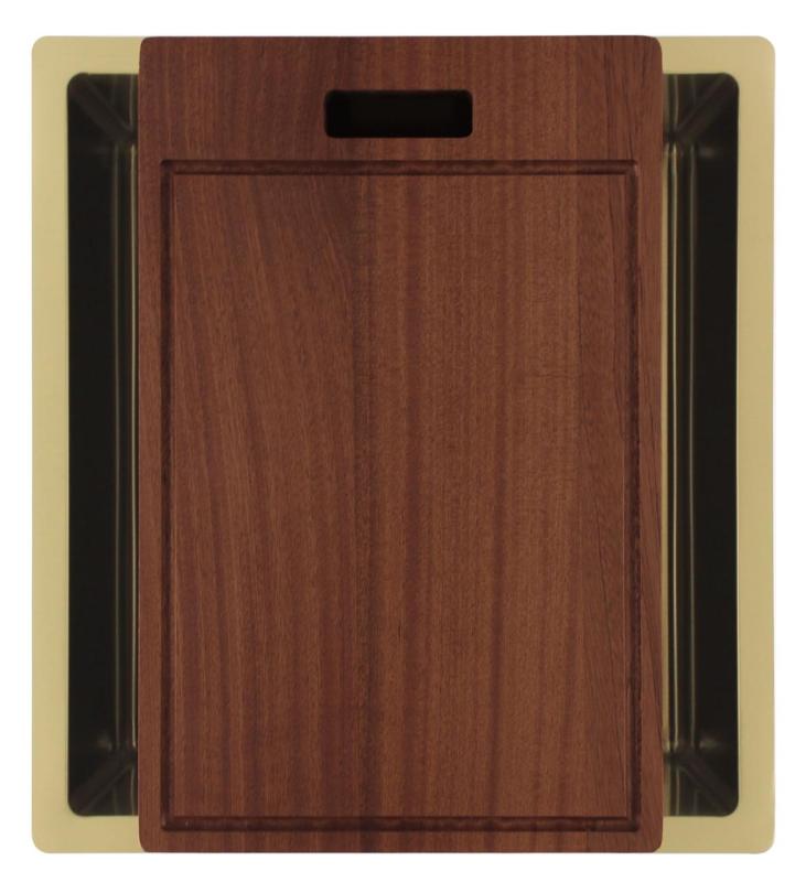 Pure.Sink Luxion Gouden spoelbak 36x40 cm onderbouw, vlakinbouw en opbouw PLX3640-60