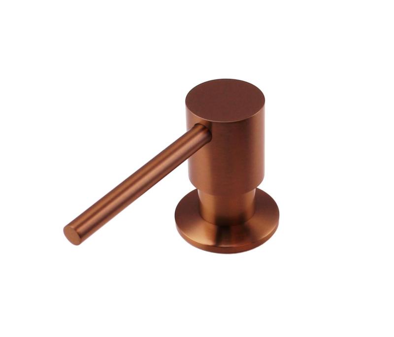 Pure.Sink Elite Steel Shine Distributeur de savon encastré PVD cuivre rechargeable par le haut PS9010-62