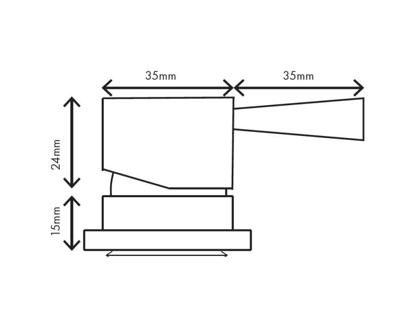 MURO TUA Robinet de lavabo 2 trous chromé avec bec droit 1208972108