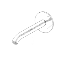 MURO TUA bec déverseur chromé M1.CA3.W.15.CR