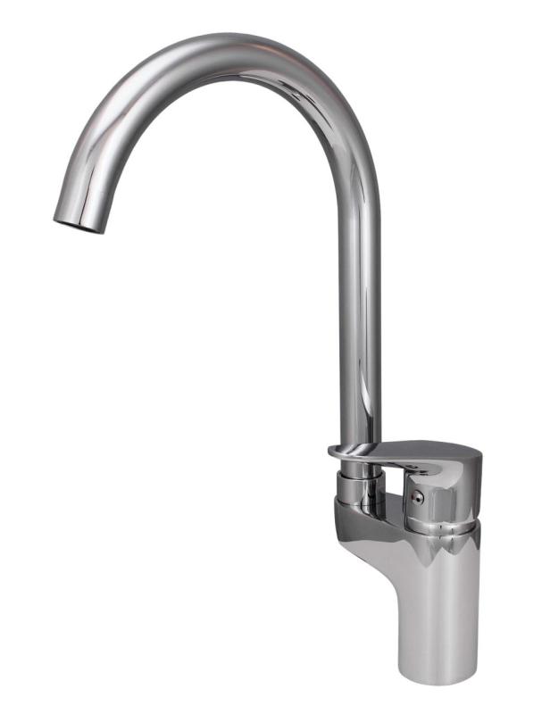 Aquanello Casa Mitigeur de cuisine chromé avec levier supérieur CR-1202-CS