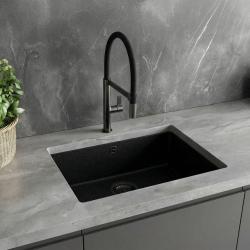 Ausmann Alira Robinet de cuisine en bronze avec bec flexible 1208972567