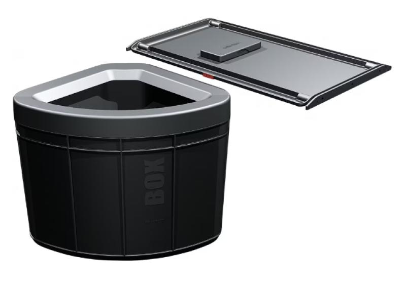 Franke Sorter Solo 60 système de poubelle rotative sur porte poubelle de 40 litres 121.0307.572