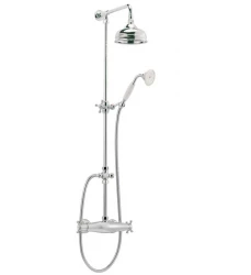 Huber Victorian Mitigeur thermostatique de douche 15cm Chromé 5710