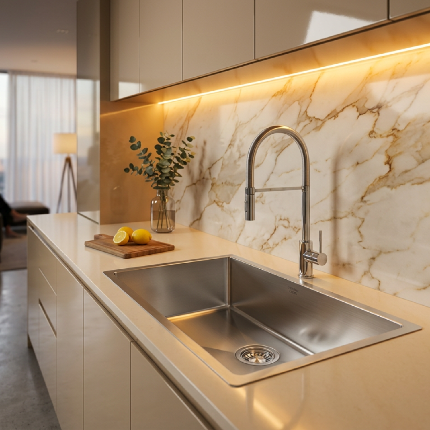 Inspiration cuisine 2026 : styles et associations parfaites d'éviers et de robinets